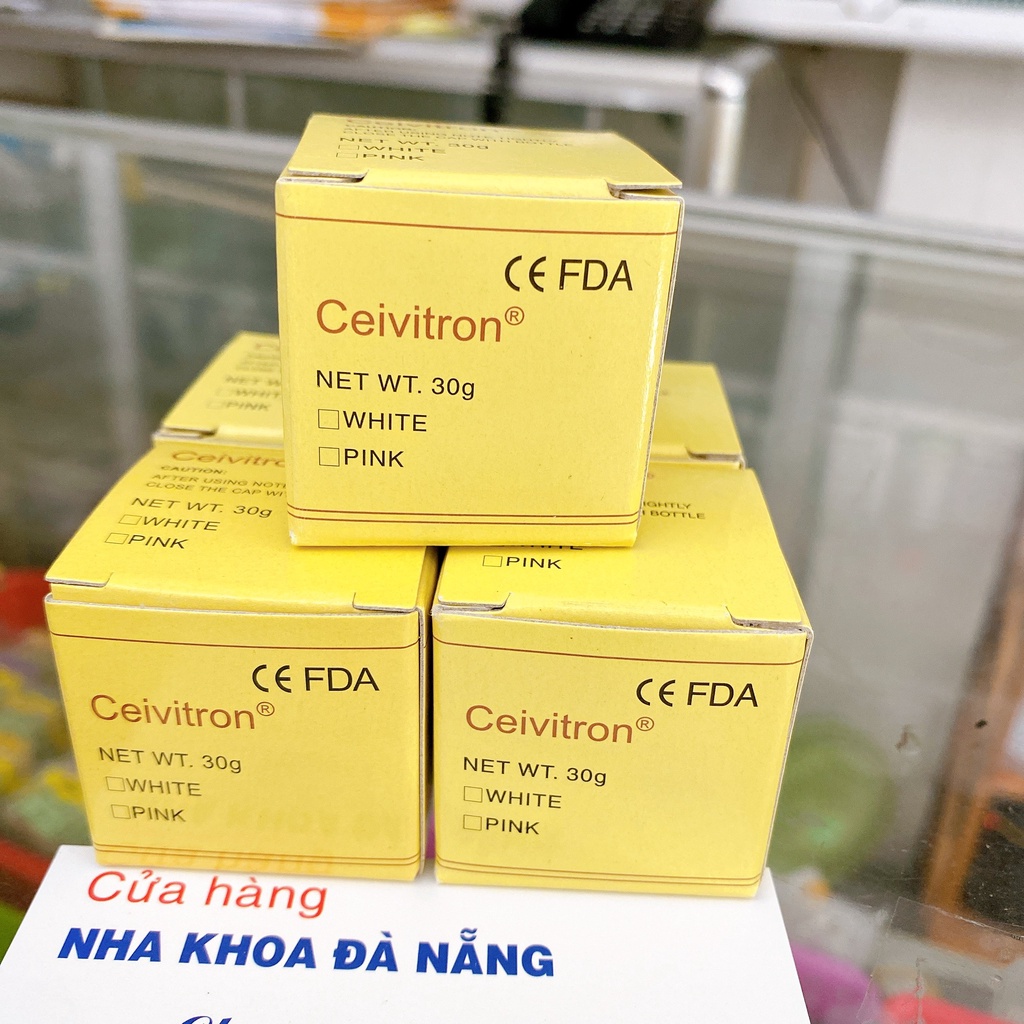 Vật liệu Trám Tạm Ceivitron - Lọ 30g