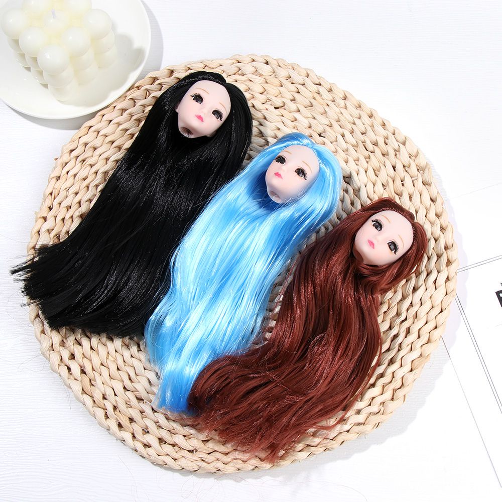1/6 BJD Đầu búp bê 30cm DIY phụ kiện búp bê món quà đồ chơi cô gái
