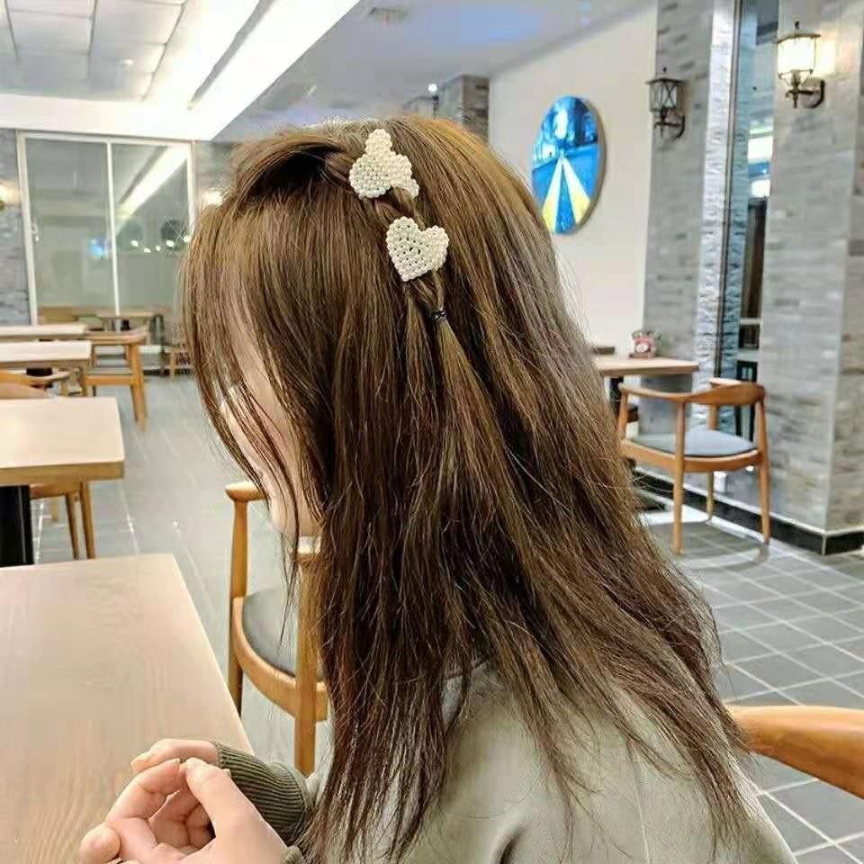 Kẹp Tóc Đính Hạt Ngọc Trai Giả Xinh Xắn Cho Nữ