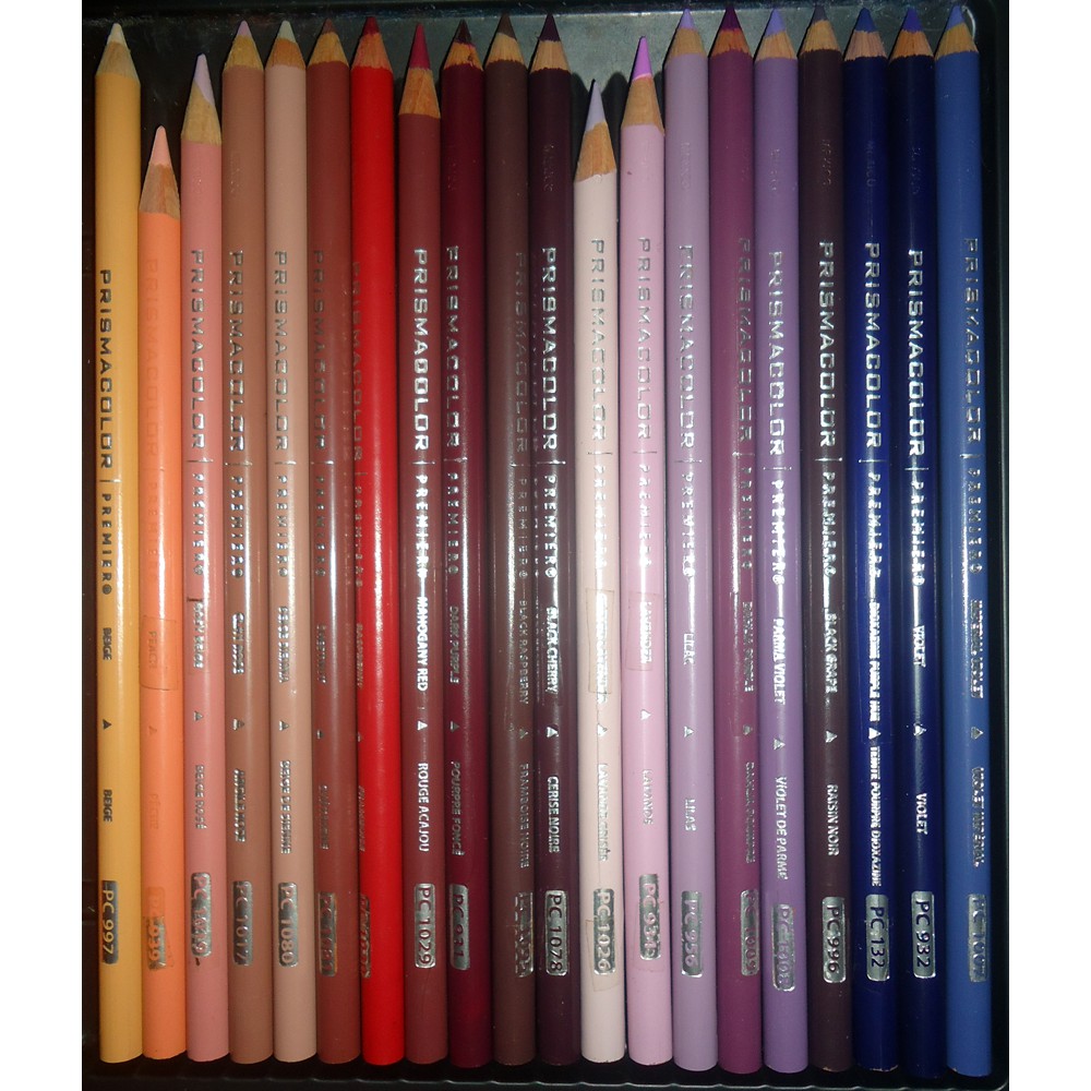 Bút chì màu Prismacolor Premier cao cấp hạng họa sĩ, màu sắc tươi sáng, đẹp rực rỡ, bán lẻ_3