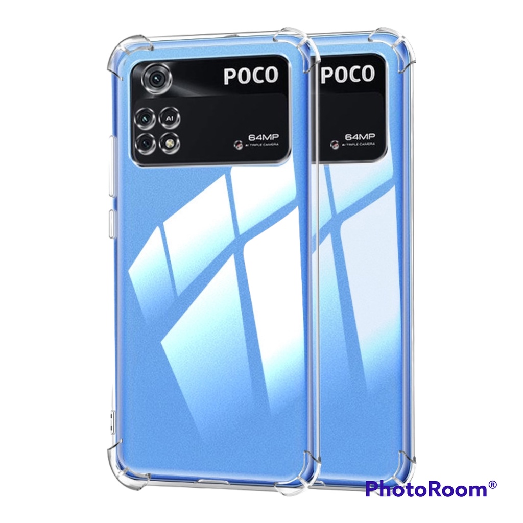 Ốp lưng Poco M4 Pro 4G dẻo trong suốt lồi 4 góc ôm khít máy lâu ố vàng