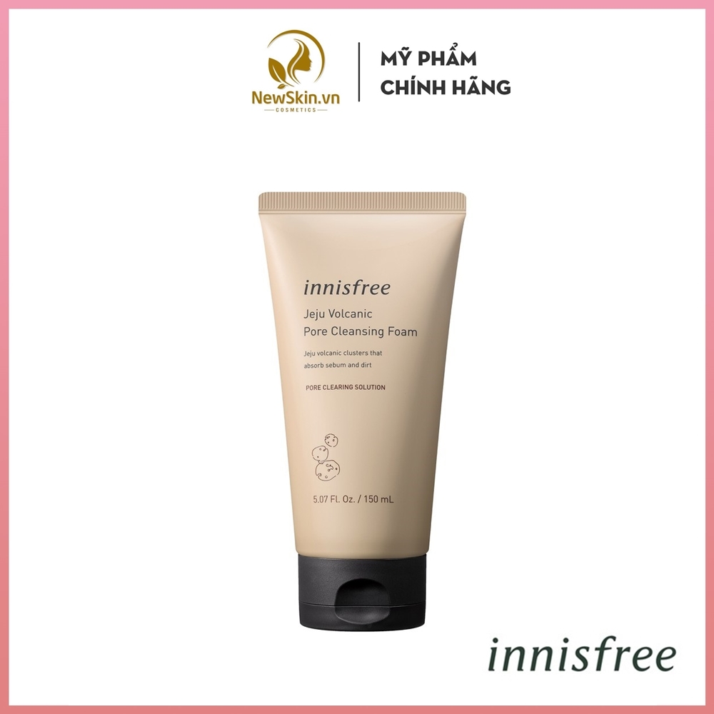 Sữa Rửa Mặt Se Khít Lỗ Chân Lông Innisfree Jeju Volcanic Pore Cleansing Foam EX 150ml