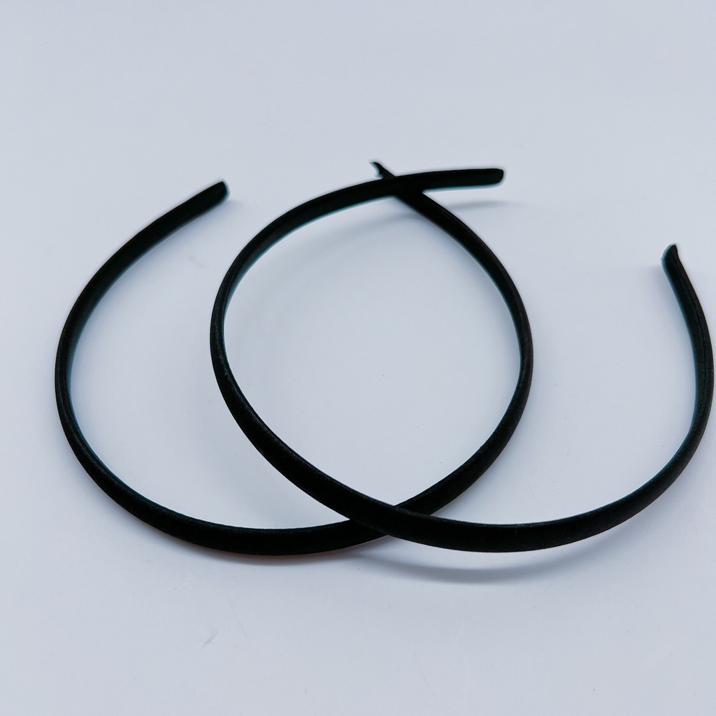 Băng đô kích thước 10mm dày chất liệu vải màu kẹo dùng để trang trí tóc xinh xắn, băng đô cài tóc