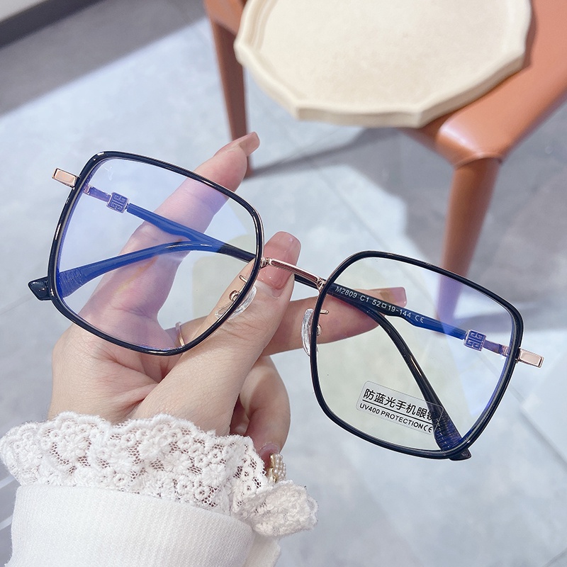 Mắt Kính Gọng Vuông Chống Ánh Sáng Xanh Thời Trang Cho Nam Nữjz2809 | BigBuy360 - bigbuy360.vn
