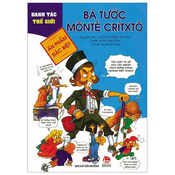 Sách - Danh Tác Thế Giới: Bá Tước Môntê Crítxtô (Tái Bản 2019)