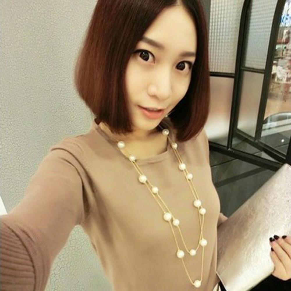 ESPO Vòng cổ Ngọc Trai Nhiều Lớp Mới