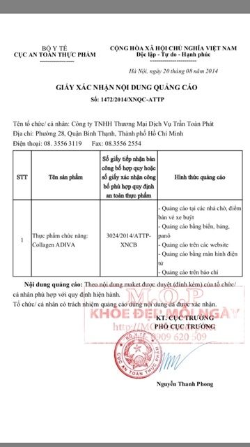 2 hộp Collagen ADIVA chính hãng, 14 lọ nước/hộp | BigBuy360 - bigbuy360.vn