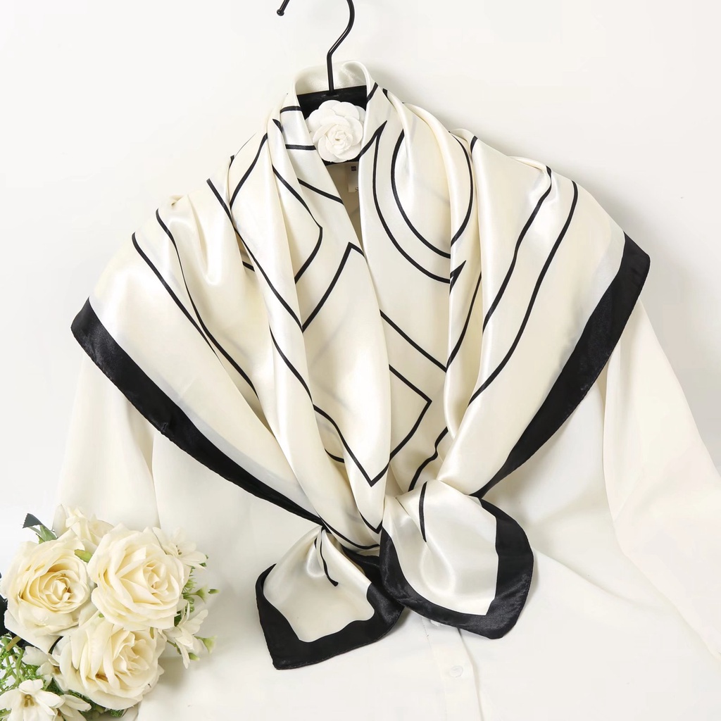 Khăn choàng cổ vuông 90cm thời trang nữ tính