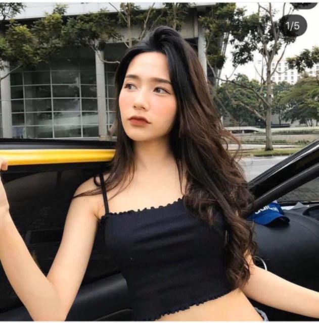 [Mã FAMAYWA giảm 10K đơn 50K] Áo croptop 2 dây xoắn viền | BigBuy360 - bigbuy360.vn