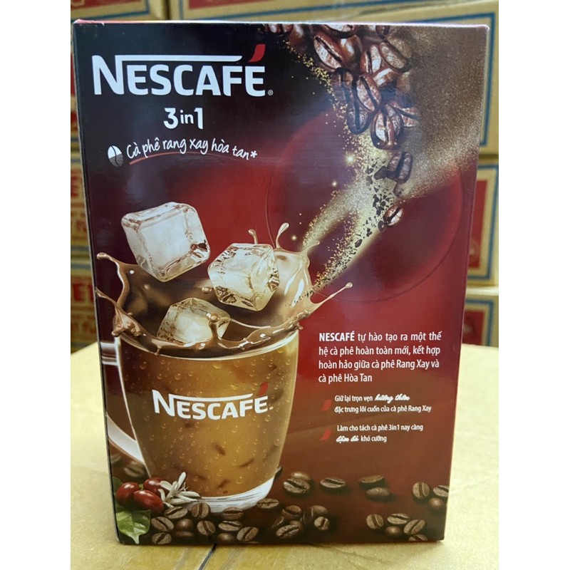 NESCAFE- Cà phê hòa tan 3 in 1 hộp 20 gói x 17g | BigBuy360 - bigbuy360.vn