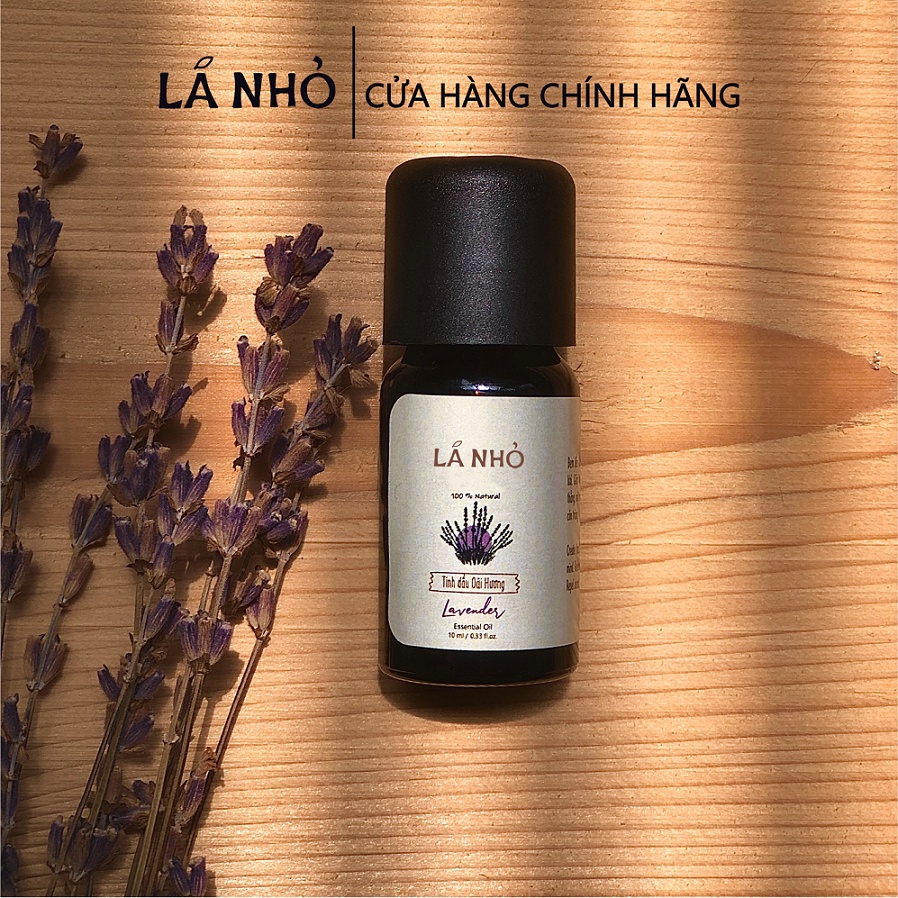 Tinh dầu thiên nhiên LÁ NHỎ - Lavender - Nguyên chất -  - An Toàn - Không hóa chất - Đã được kiểm định