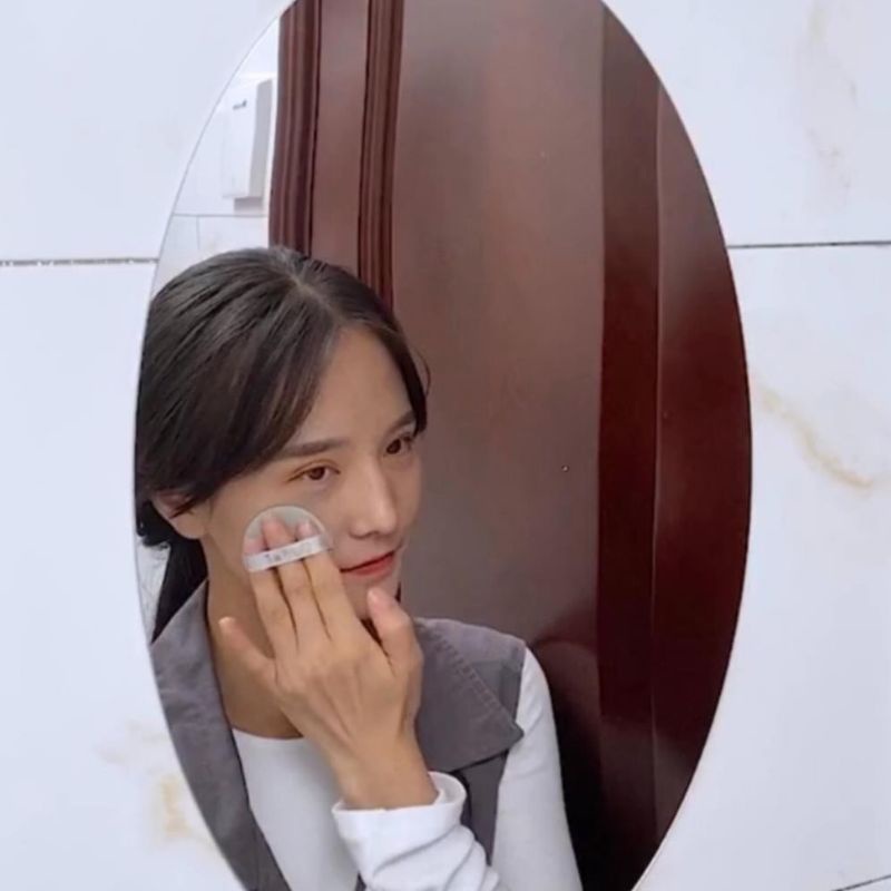 [Sẵn Hàng Giao Ngay] GƯƠNG DẺO DÁN TƯỜNG HÌNH BẦU DỤC VÀ HÌNH CHỮ NHẬT KÍCH THƯỚC 27*42cm