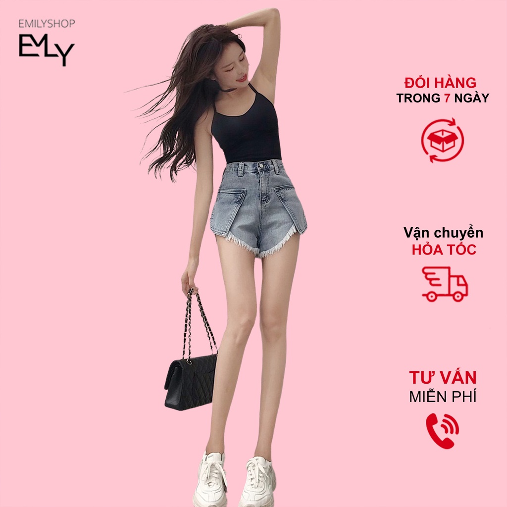QUẦN SHORT JEANS NỮ ULZZANG - NEW ARRIVAL 2021