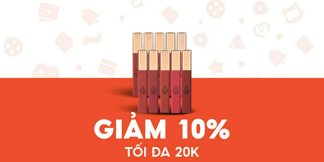 - sammishop - giảm 20k cho 3ce son kem cloud lip tint