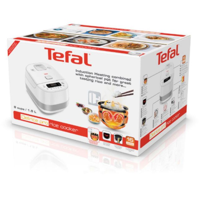 Nồi cơm cao tần 1.5 lít Tefal RK808168 | 1.200W | BigBuy360 - bigbuy360.vn