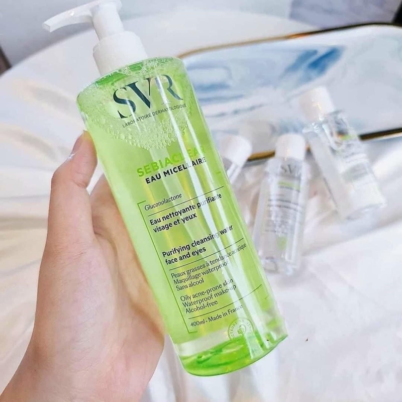 Nước tẩy trang dành cho da dầu mụn 𝐒𝐕𝐑 𝐒𝐞𝐛𝐢𝐚𝐜𝐥𝐞𝐚𝐫