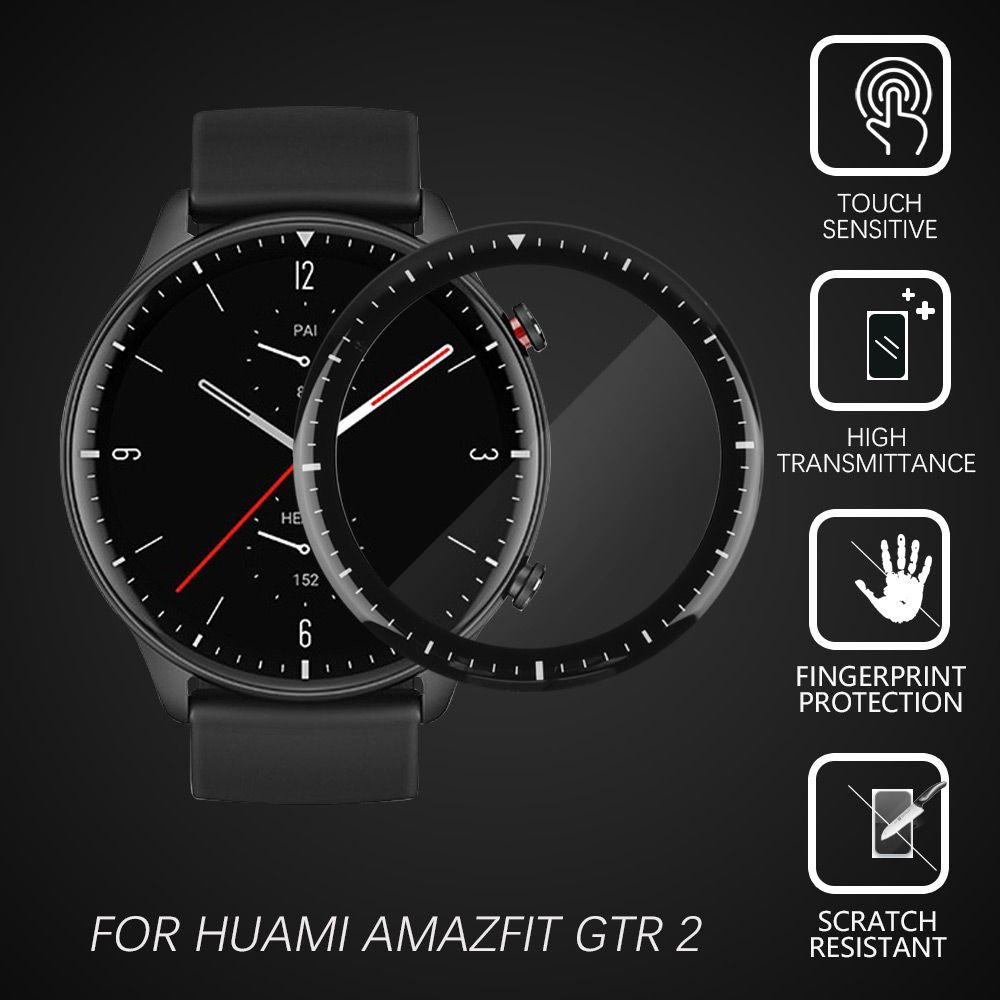 BTLIMER Miếng Dán 3D Trong Suốt Chống Trầy Bảo Vệ Màn Hình Dùng Cho Huami Amazfit GTR 2