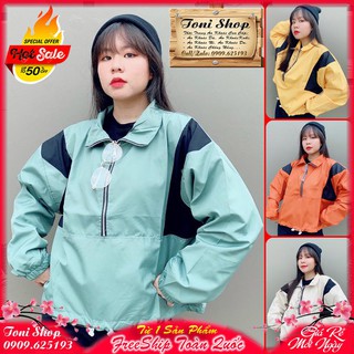 (Giá Rẻ) ÁO KHOÁC DÙ Bomber Jacket (M1370 - Cổ Zip)