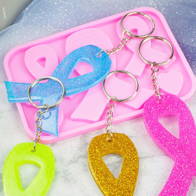 Khuôn Silicone Làm Móc Khóa / Trang Sức / Quà Tặng Sinh Nhật / Valentine