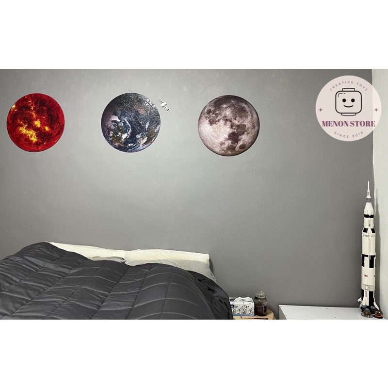 Đồ chơi lắp ráp 61001 12006 18001 37003 80013 Tàu vũ trụ NASA Apollo Saturn V