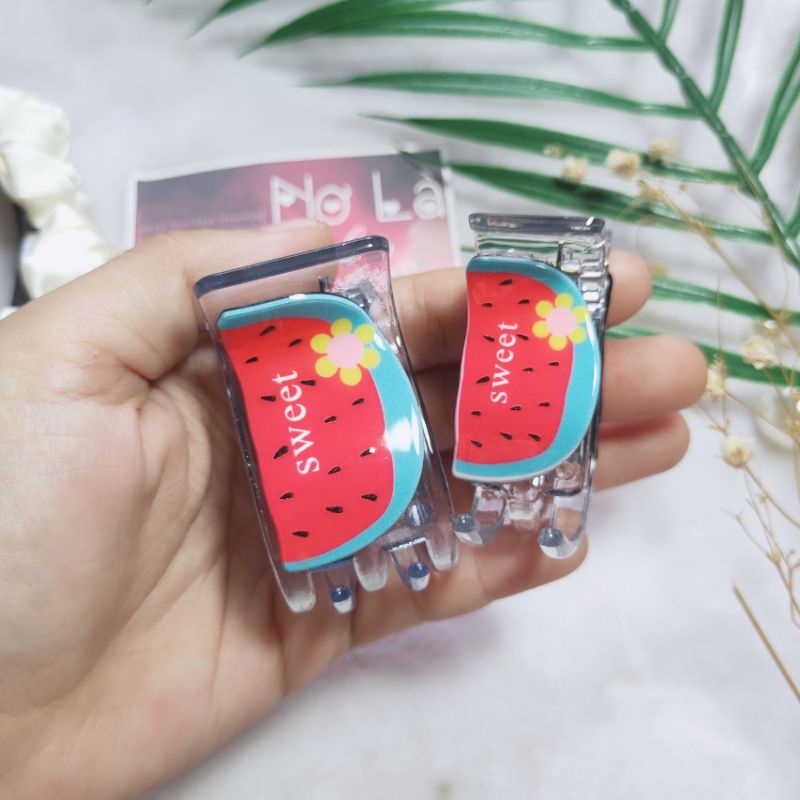 combo sỉ 12 kẹp càng cua 5 răng cao cấp( cho tóc nhiều)