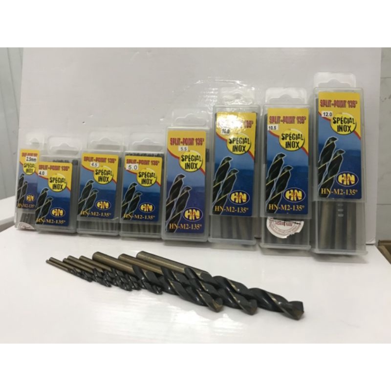 MŨI KHOAN INOX HOÀNG NAM AVATAR CHÍNH HÃNG KHOAN SẮT KIM LOẠI GỖ BỀN RẺ XỊN SẮC THÉP GIÓ HSS từ 5 đến 12 6 7 8 9 10 11