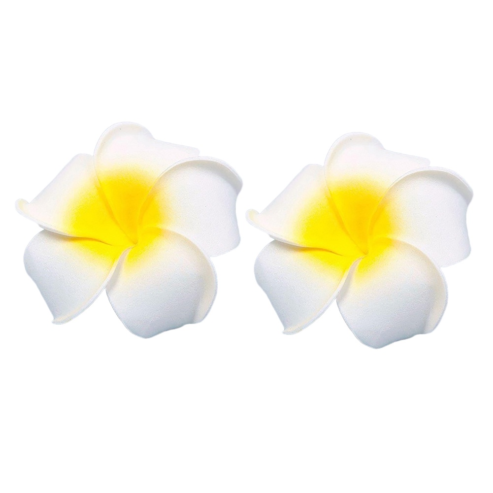 Bộ 2 kẹp tóc họa tiết hoa sứ giả phong cách Hawaii