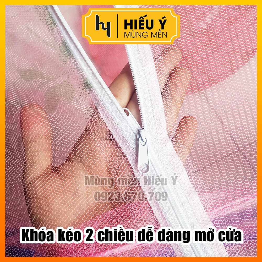 [HÀNG THÁI] Mùng chụp tự bung đủ size 1m2 đến 2m2 | ẢNH THẬT | Mùng mền Hiếu Ý