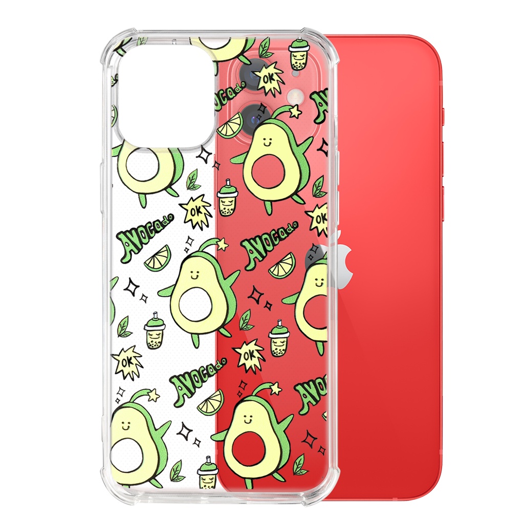 Ốp Điện Thoại Họa Tiết Trái Bơ Phi Hành Gia Cho iphone 12 pro max 7 8 6 6s plus 11 pro max xr xs max x se 2020
