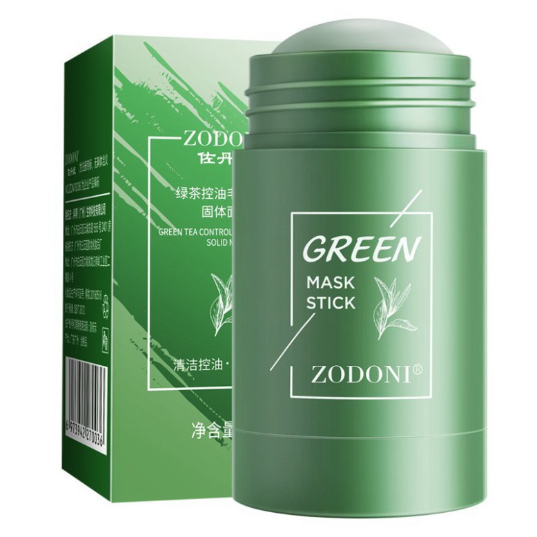 Mặt nạ bùn dạng thỏi ZODONI Green Mask Stick 40g SiêuThích Hot