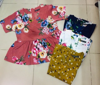 Áo Baby Doll hoa