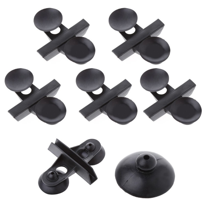 Set 5 Miếng Nhựa Màu Đen Chia Ngăn Bể Cá