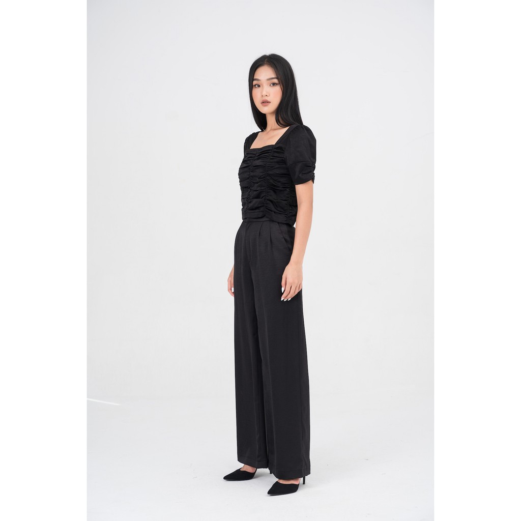 Quần Suông Rộng Li Bung - Thời trang giảm giá - DE LEAH