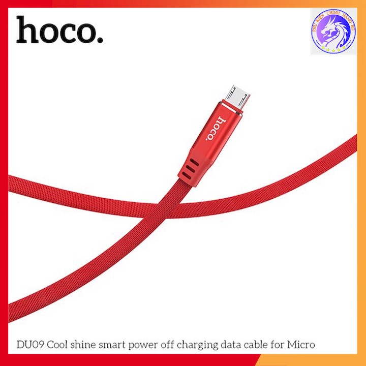 CÁP SẠC NHANH DÂY DÙ TỰ NGẮT MICRO USB 5.0A HOCO DU09