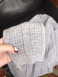 Bán sỉ áo len lỗ cổ tim dáng peplum