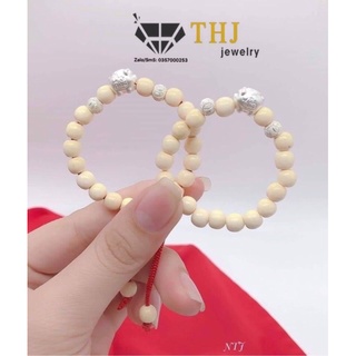VÒNG DÂU TẰM MIX CHARM LỢN CHUẨN BẠC TA CHO BÉ
