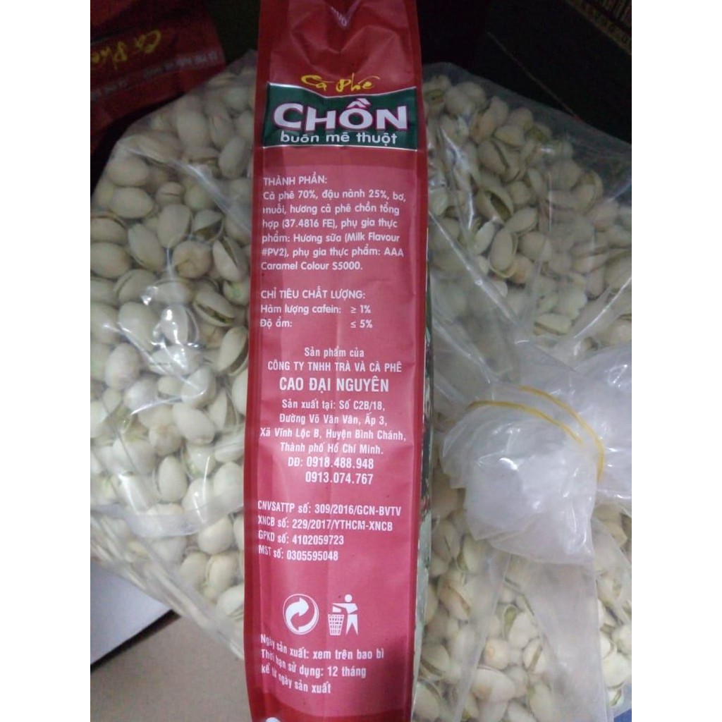 CÀ PHÊ CHỒN ĐỎ- BUÔN MÊ THUỘC 500G