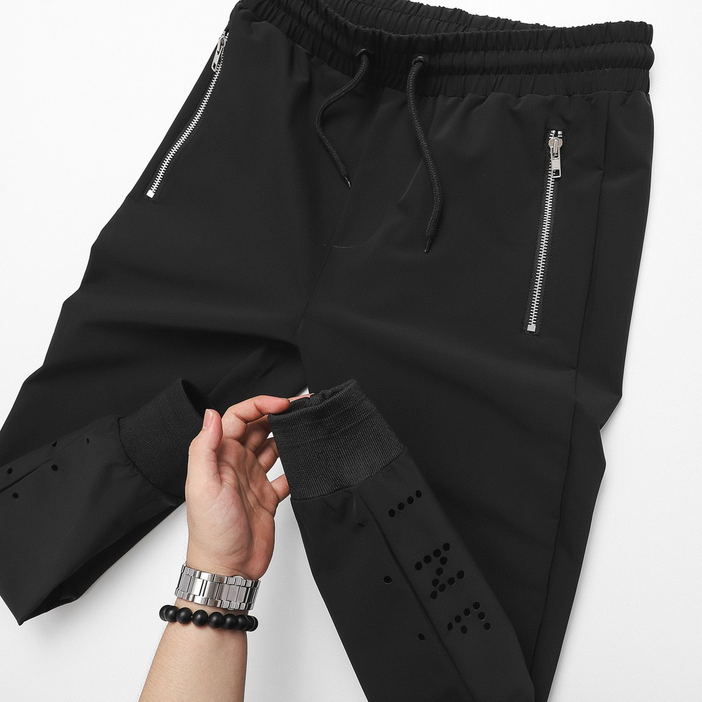 Quần Jogger Nam Bấm Ống Dáng Thể Thao Thời Trang,Vải Dù Cao Cấp INF JG001665, SOMEHOW