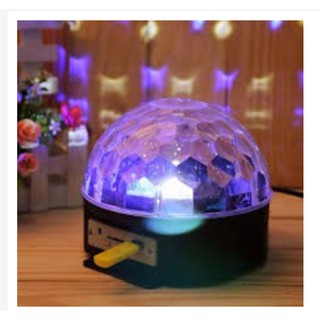 (Free Ship đơn hàng từ 99k) Loa đèn led vũ trường cảm ứng có usb
