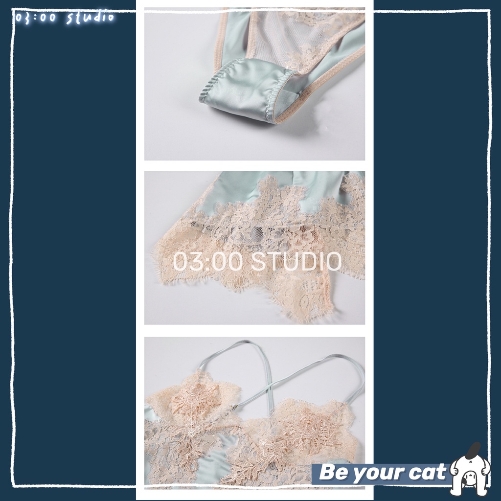 （Giao hàng bảo mật）🔴Đồ ngủ sexy nữ🔴 ren lụa hai mảnh áo + quần gợi cảm quyến rũ--026 | BigBuy360 - bigbuy360.vn