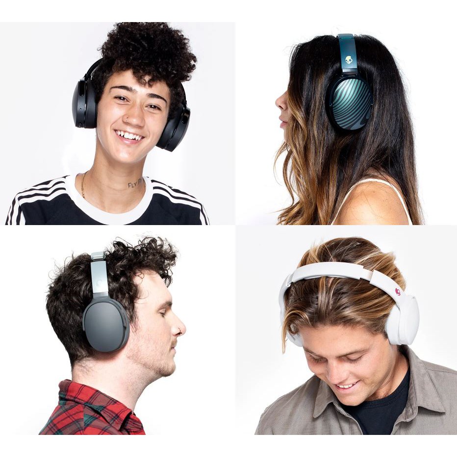 [Mã ELTECHZONE giảm 5% đơn 500K] Tai Nghe Chụp Tai Skullcandy Wireless HESH 3