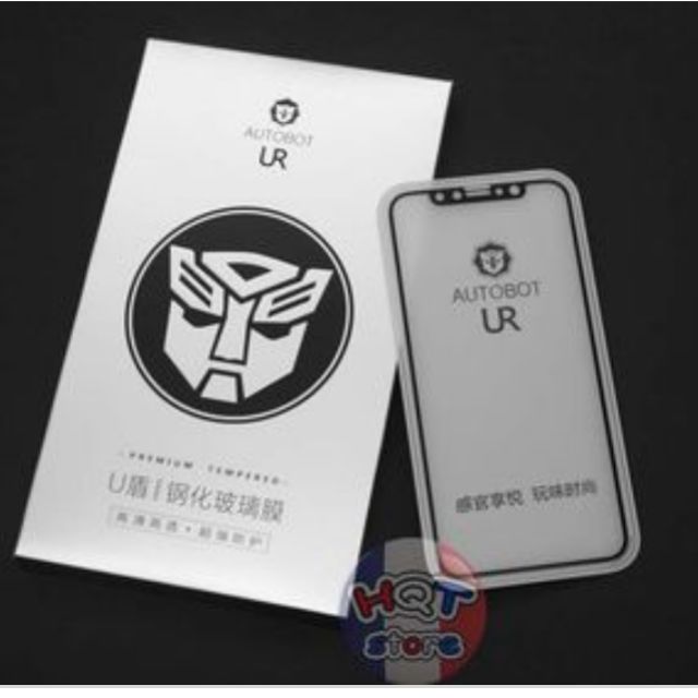 Kính Cường lực full màn autobot cho iphone X / MuaLeGiaRe