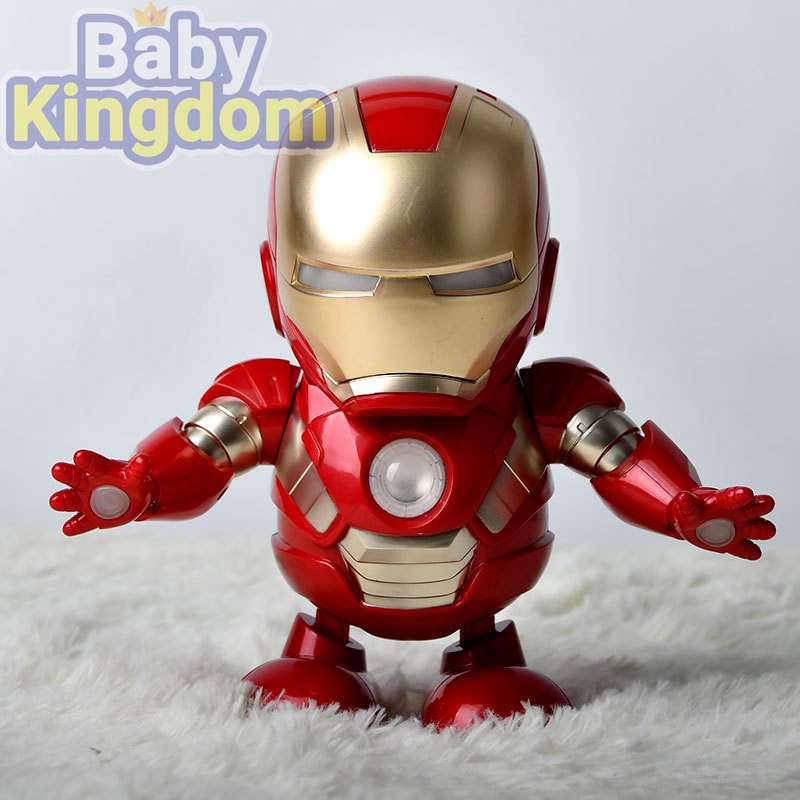 Siêu Phẩm IRON MAN Nhảy Múa Đèn Nhạc Vui Nhộn