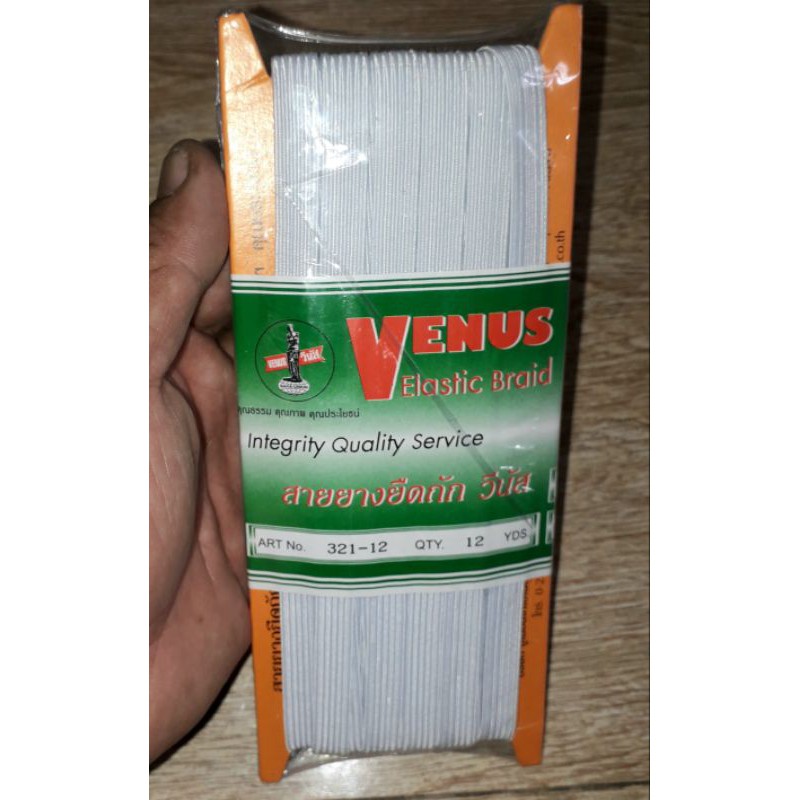 Một cây dây thun Thái bảng 10mm có chiều dài gần 11 mét