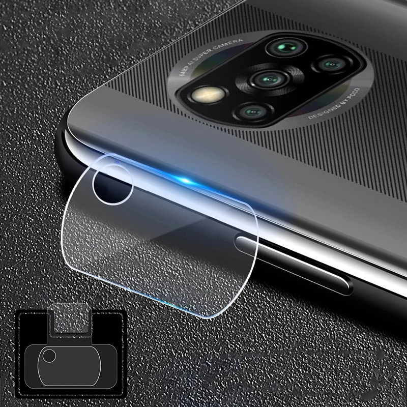 Kính Cường Lực Bảo Vệ Ống Kính Máy Ảnh Cho Xiaomi Mi Poco C65 F5 X5 X4 F4 F3 X3 GT NFC M5 M5s M4 F2 C40 Pro 4G 5G 2023