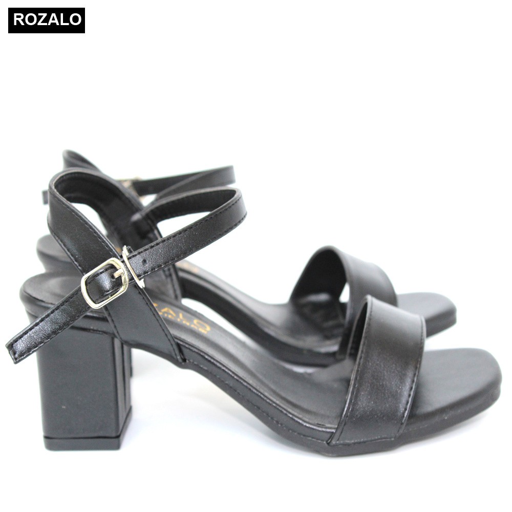 [Mã LTP50 giảm 50000 đơn 150000] Giày sandal nữ cao gót 5P Rozalo R6000