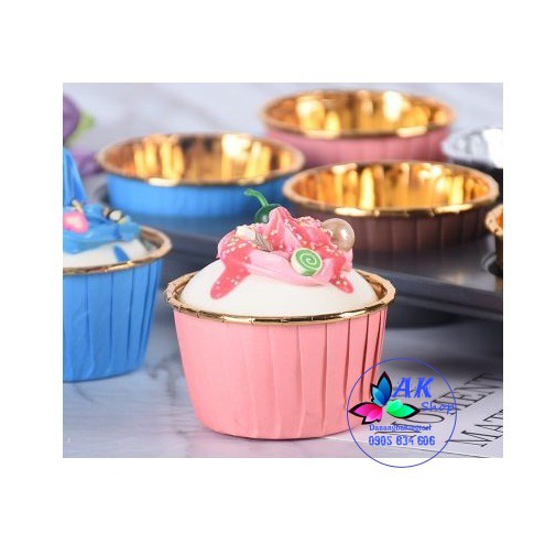 SET 50 KHUÔN GIẤY CUPCAKE 3830