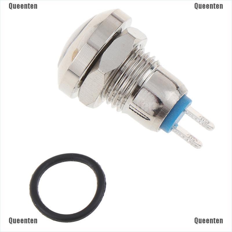 Nút nhấn công tắc bằng kim loại mini 8mm