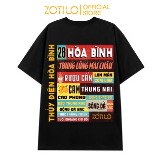 [Mã BMLT35 giảm đến 35K đơn 99K] Áo thun ZOTILO HÒA BÌNH - ZHOABINH