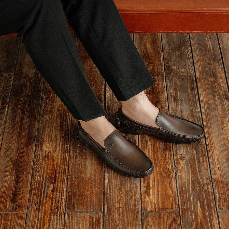 Giày lười da nam LAFORCE GNLA2122-N Tặng Tất Nam Cao Cấp